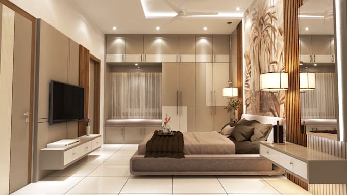 do interior, exterior design architectural 3d modeling and rendering