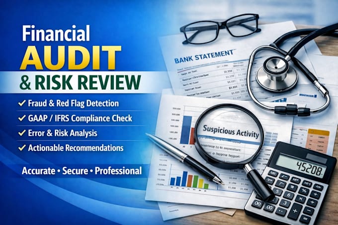 verify audit financial statements and detect red flags