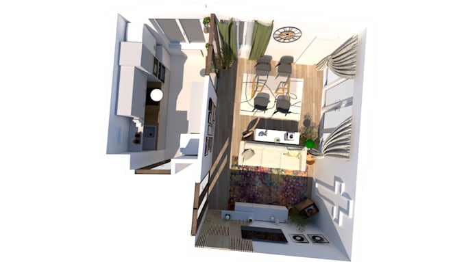 deliver a turnkey interior design project with clear plans and visuals