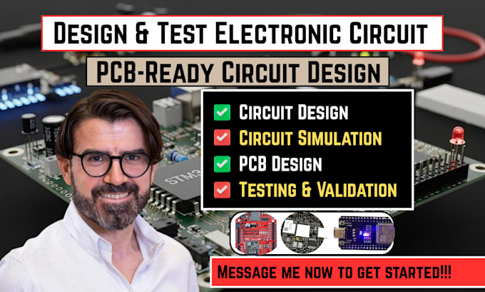 design, simulate, and test electronic circuits for professional pcb design