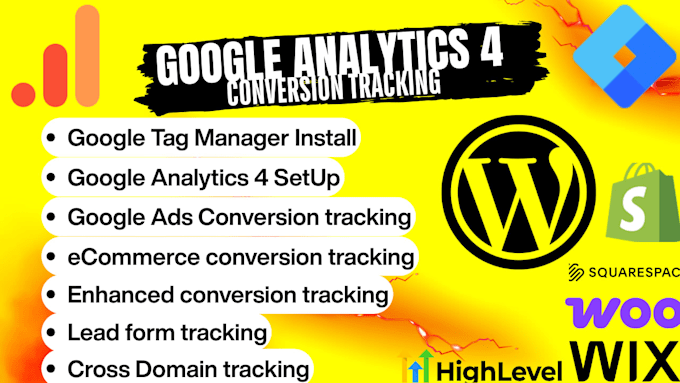 fix or setup ga4 conversion tracking, ecommerce tracking GTM