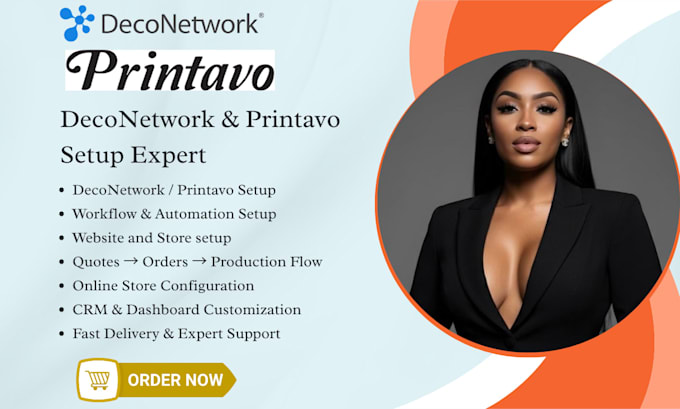 set up and optimize deconetwork or printavo for your print shop