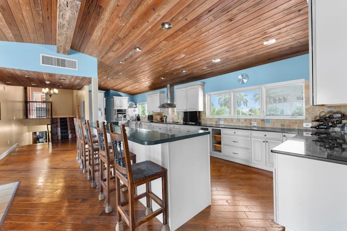 edit real estate photos hdr and flash