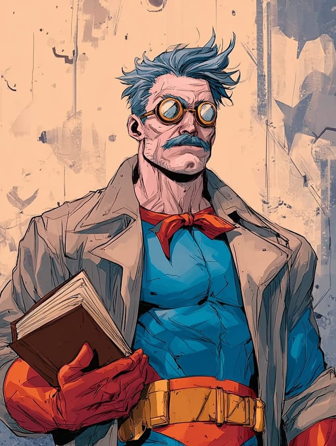draw comic book, manga , web comic and illustration