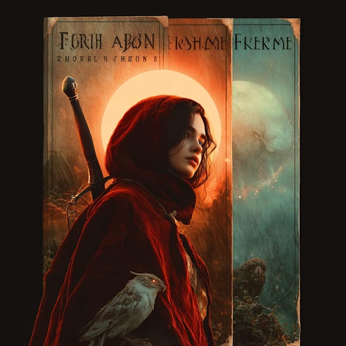 illustrate a professional book cover