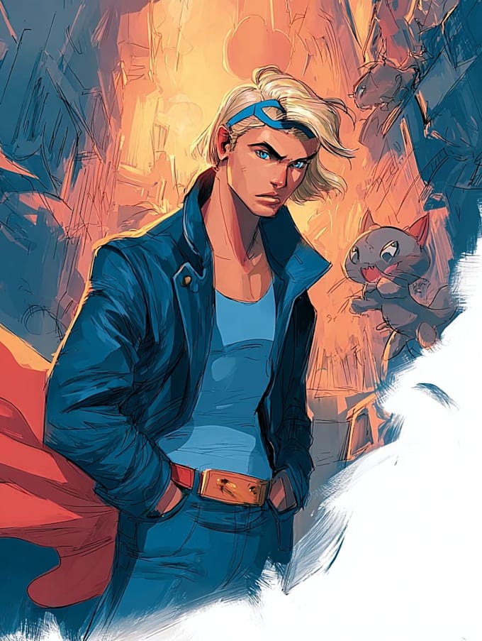 do comic book illustration, graphic novel nsfw comic, comic