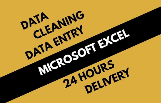 do excel formatting, cleaning and analysing data