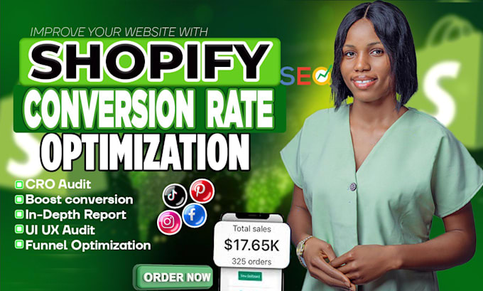 increase shopify sales conversion rate with expert shopify cro and store audit