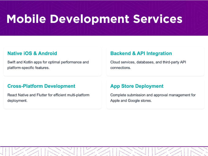 build a cross platform mobile app