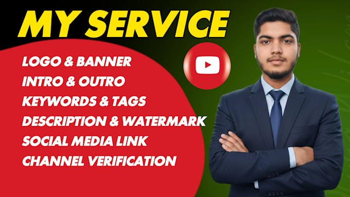 create and setup a professional youtube channel for you
