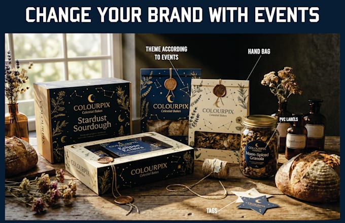 do creative luxury, modern packaging design for your products