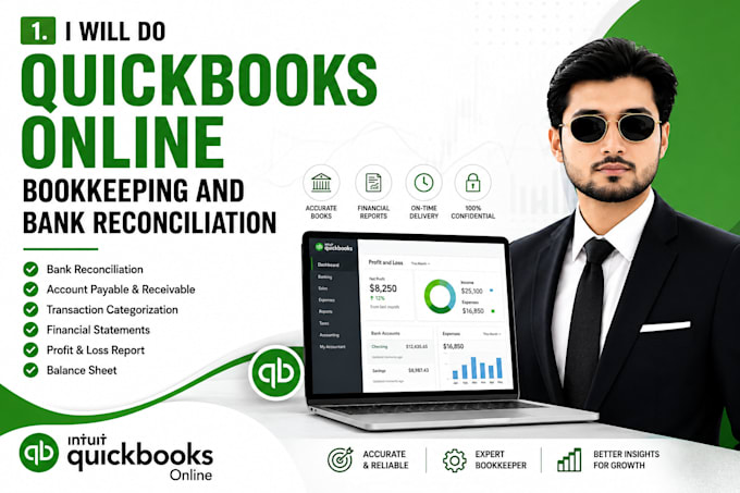 do quickbooks online bookkeeping and bank reconciliation