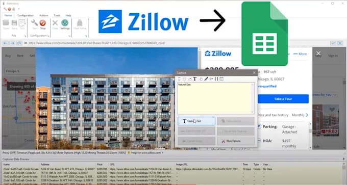 scrape public real estate data from zillow for you