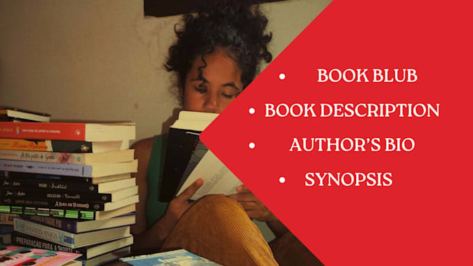 write, rewrite book blurb, book description, authors bio, synopsis that sells