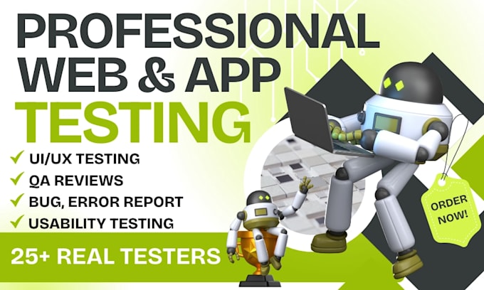 do beta test app software website testing QA usability user manual beta testing