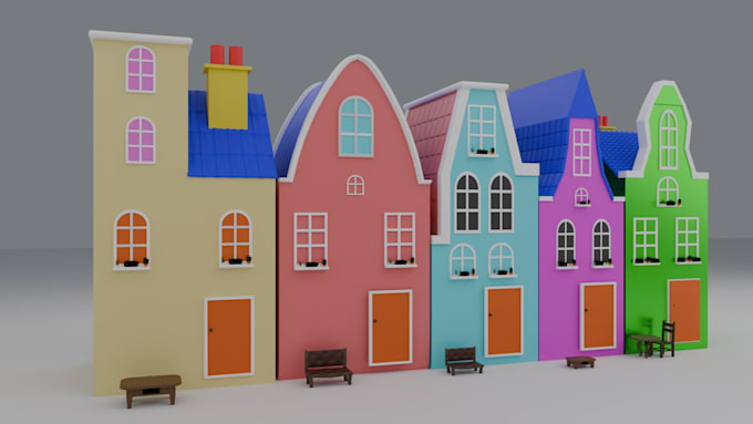 create low poly and realistic 3d game assets for unity and unreal