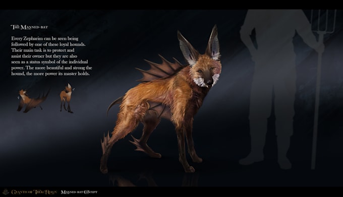 Design and draw your creature concept by Adel_e03 | Fiverr