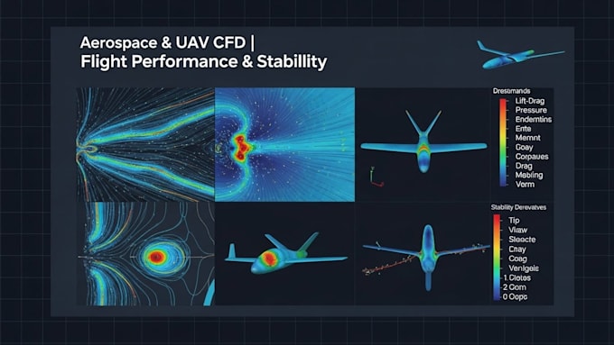 aerospace  uav engineering  cfd analysis  flight performance  stability