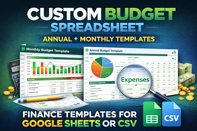 create a custom excel spreadsheet template, budget planner google sheets csv