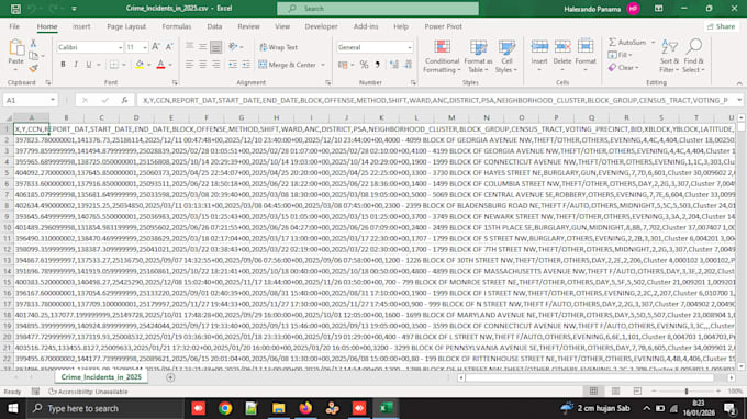 clean messy excel data and fix formatting issues