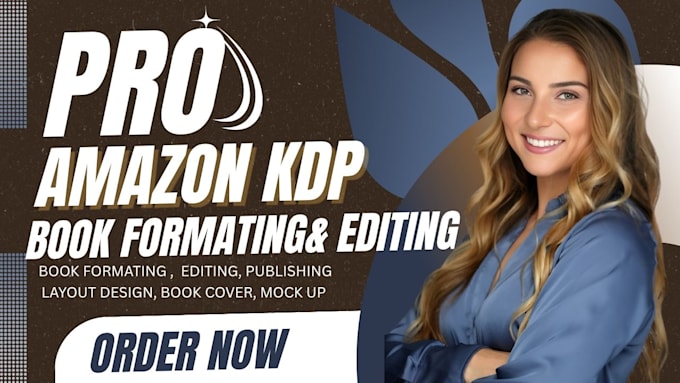 format book for amazon kdp book publishing ebook or print book formatting