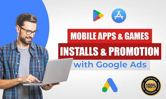 500 install users rating review, mobile app install with google ads