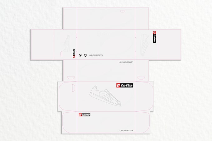 create professional packaging dieline and custom box design