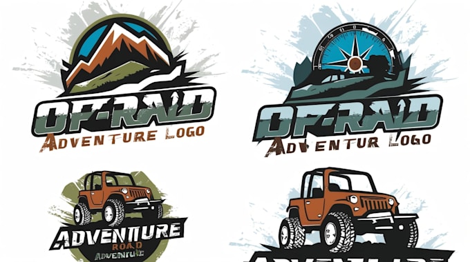 do high quality off road adventure logo design