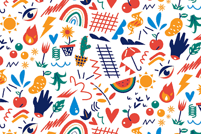 do doodle wall art, mural and decal for your buisness