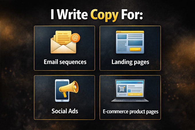 write persuasive copy that converts readers into customers