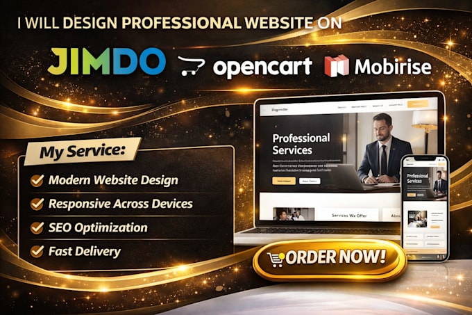 develop jimdo opencart webnode wix ecommerce products website page store design