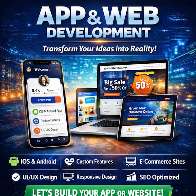 develop a high quality multi restaurant app and website