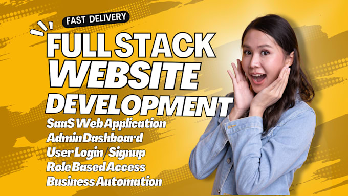 build rebuild custom website development full stack front end back end developer