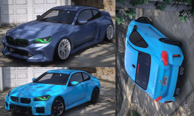 fix, convert and optimise car, bike, ship, vehicle 3d model for gta5 or fivem