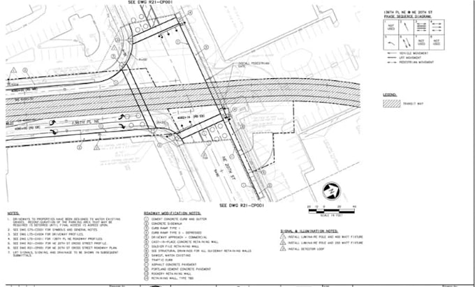 design  traffic control plan tcp for any  road control