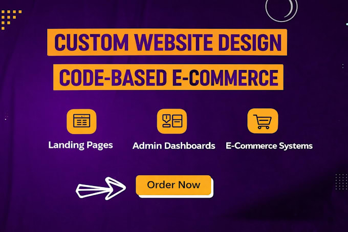 custom ecommerce website with admin panel