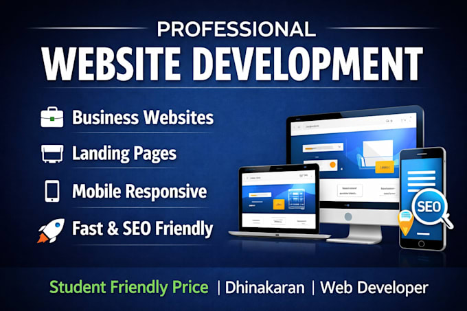 build full stack website development