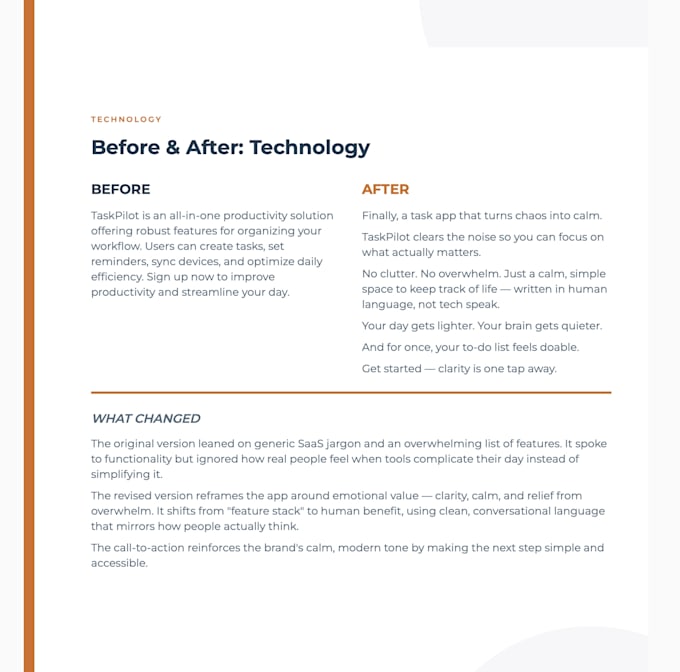 rewrite your homepage for clarity messaging and conversion