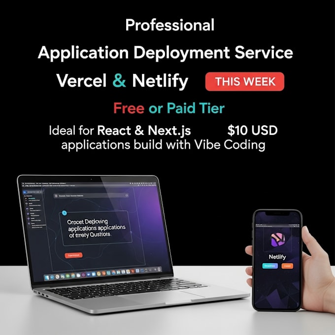deploy your app to vercel or netlify