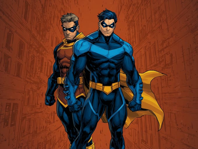 superhero character for comics