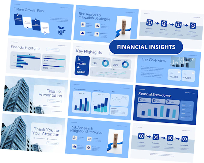 create interactive financial dashboards with engaging infographics