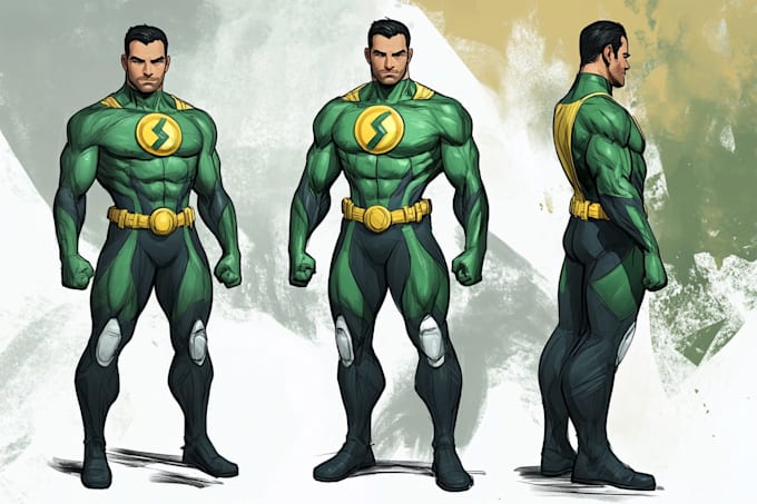 write a superhero comic book