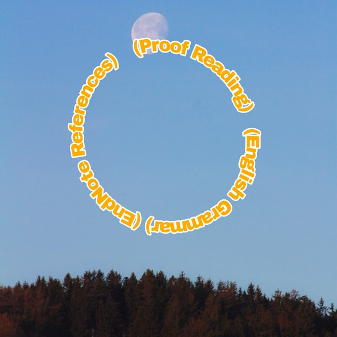 do endnote references, english grammer and proofreading
