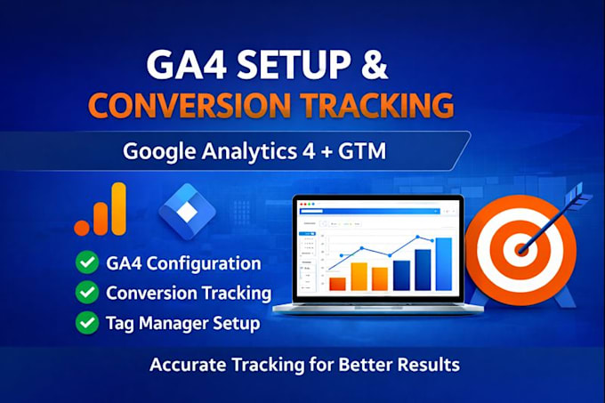 setup google analytics 4 ga4 ecommerce and conversion tracking