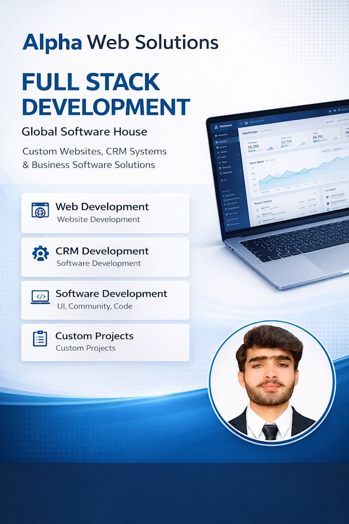 design and develop a premium modern high converting business website