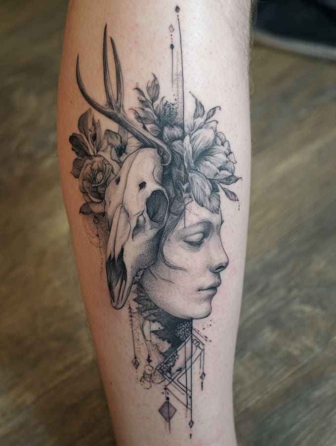 design professional creative tattoo design