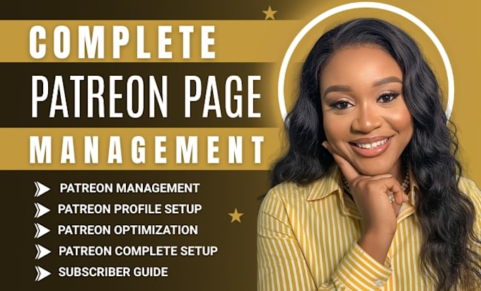 do patreon management, be your patreon manager to get massive subscribers