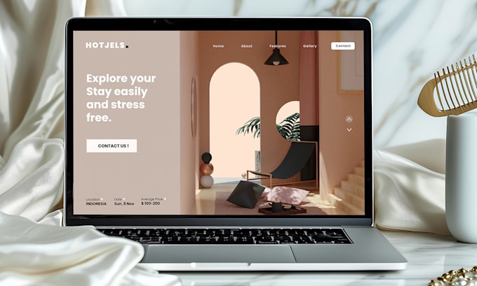 create a modern wordpress website