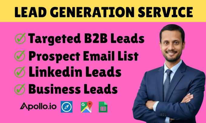 Do linkedin leads b2b lead generation prospect email list by ...