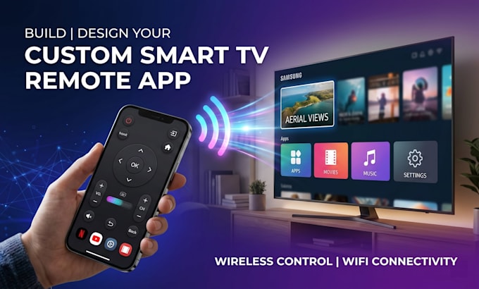 develop samsung smart tv remote app for ios